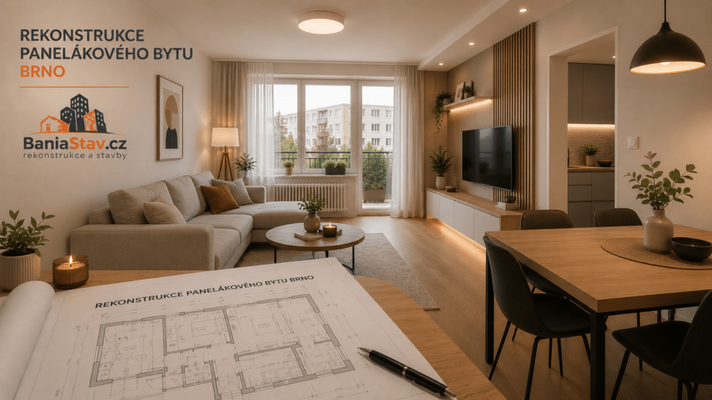 Rekonstrukce bytu Brno - rekonstrukce koupelny Brno